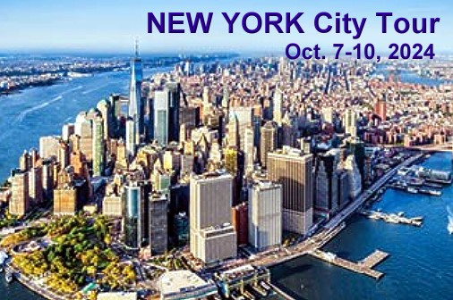 New York  City Tour,  Fall 2024 ~ Circuit de la ville de New York, Automne 2024